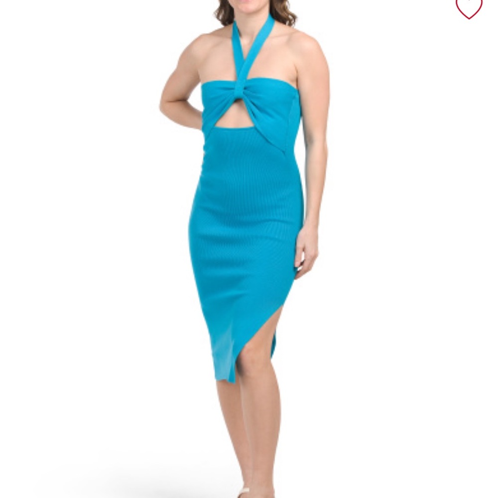 NWT The Frolic Rhea Halter Dress